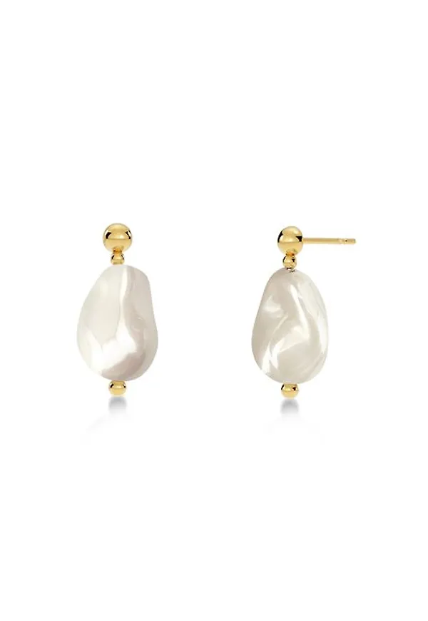 Edblad Roc earrings gold Örhängen