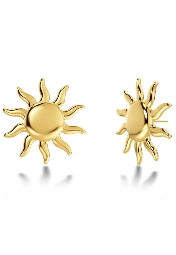 MQ Marqet Edblad Sun Studs l Gold Örhängen Gold Dam One