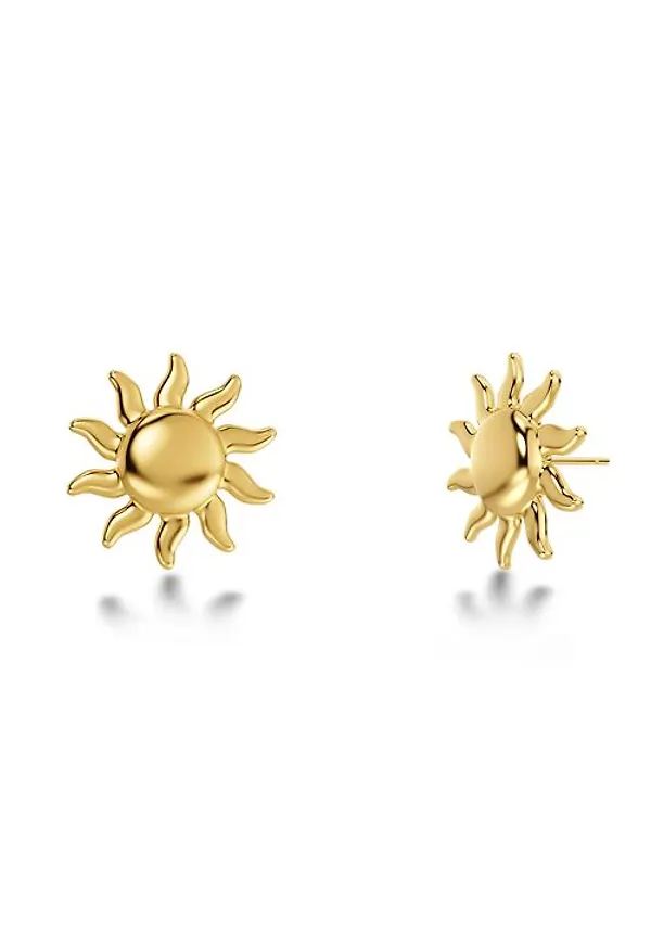Edblad Sun studs s gold Accessoarer GOLD Dam ONE
