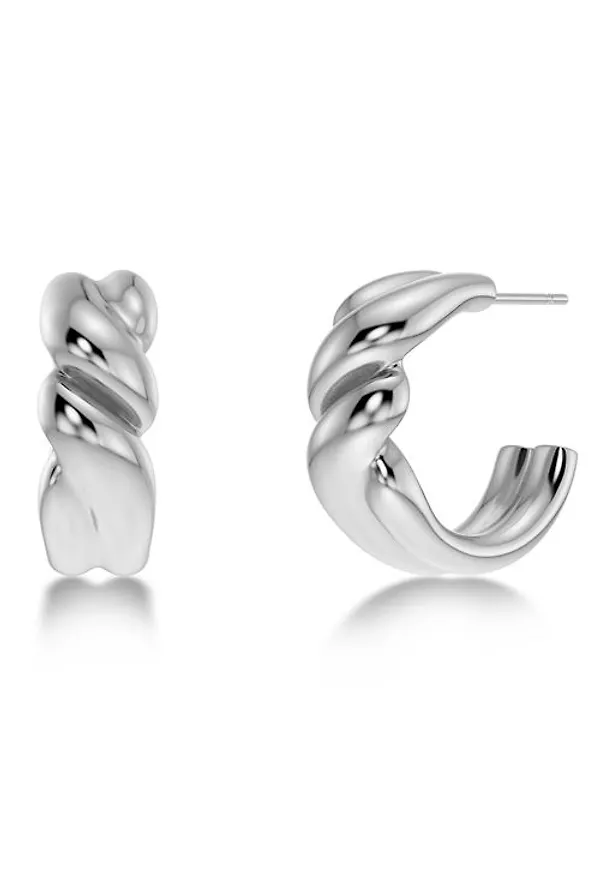 Twist hoops l steel
