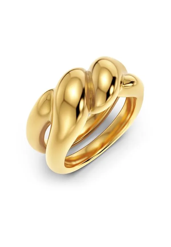 Twist ring gold