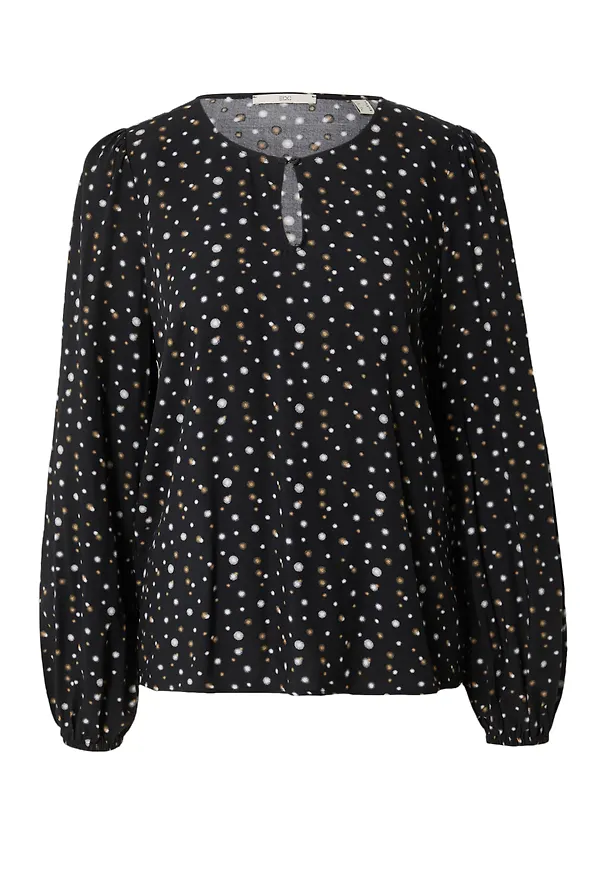 EDC BY ESPRIT Blus gul / svart / vit