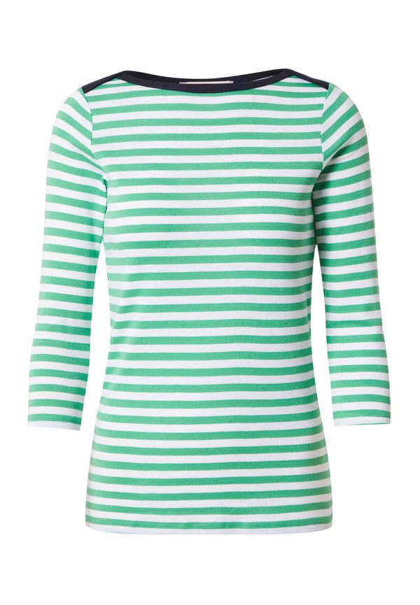 EDC BY ESPRIT T-shirt marinblå / grön / vit