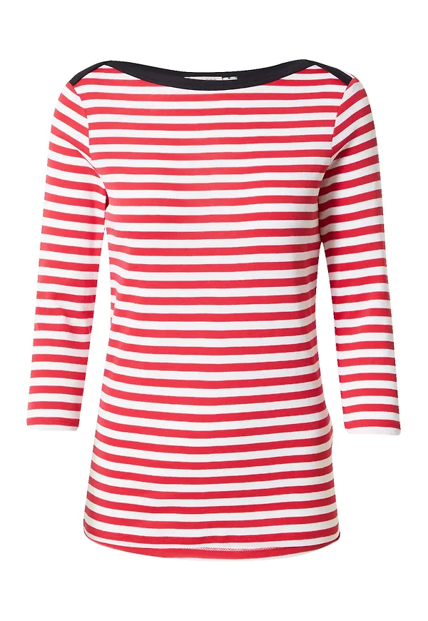 EDC BY ESPRIT T-shirt röd / svart / vit