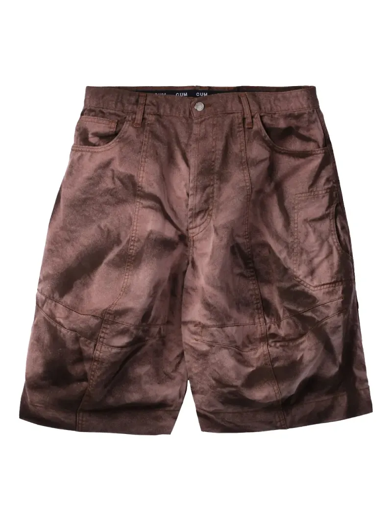 Edward Cuming bomullsshorts - Brun