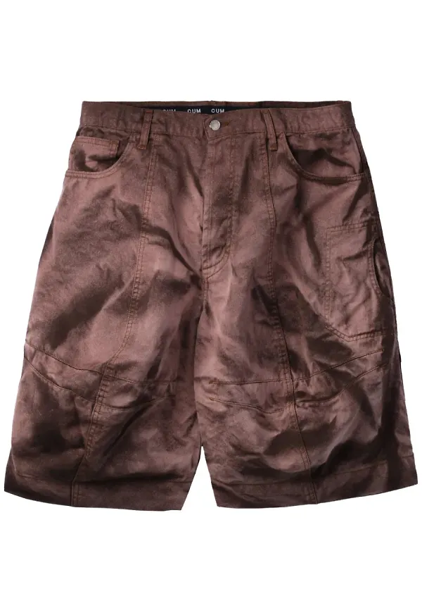 Edward Cuming bomullsshorts - Brun
