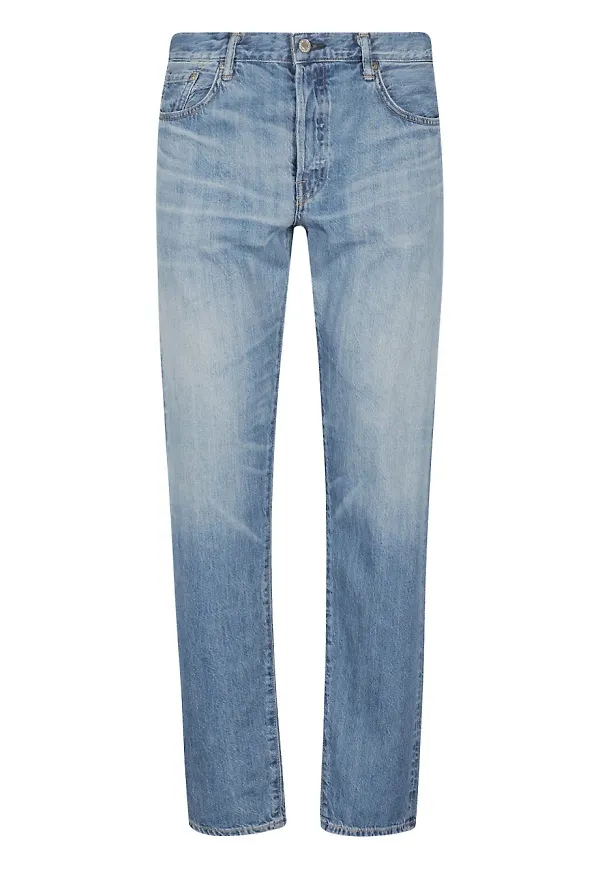 Edwin tapered-jeans - Blå