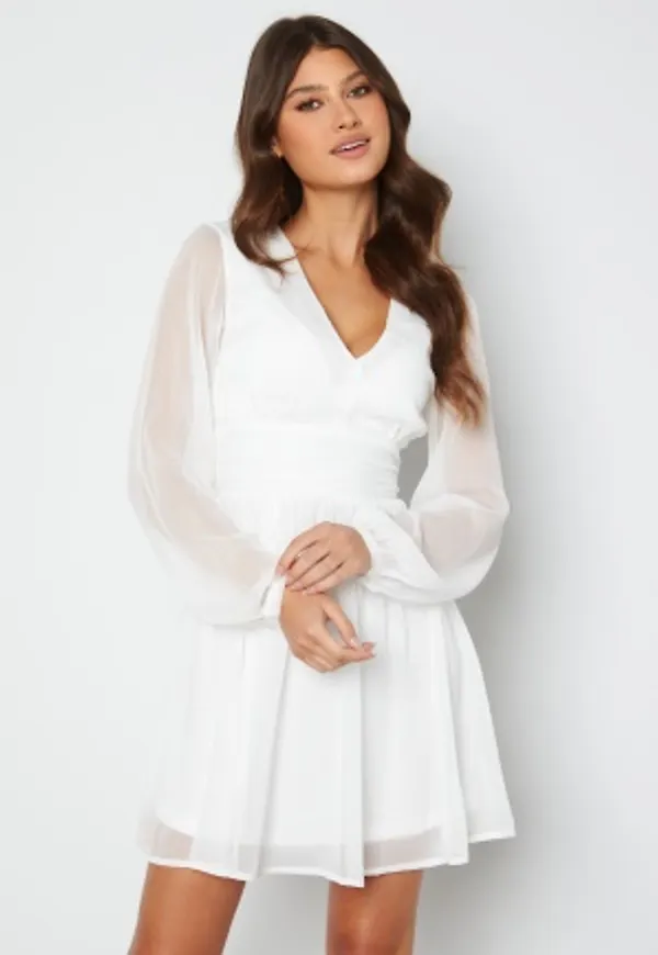 Bubbleroom Occasion Dahlia dress White 34