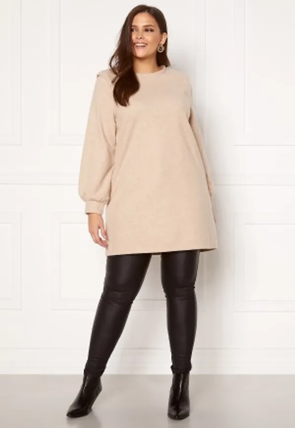Only Carmakoma Louse LS Tunic Sweat Cement 54 (XL)