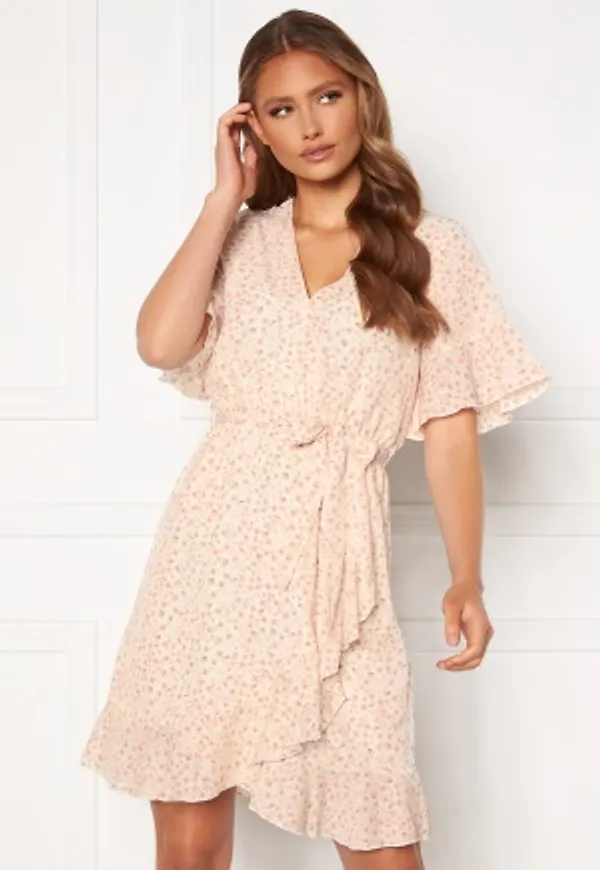 Sisters Point New Greto Dress 117 Cream/Rose Flowe M