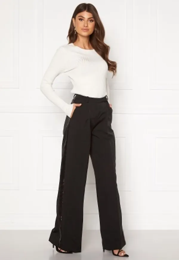 LARS WALLIN Wide Pants Black Black 40