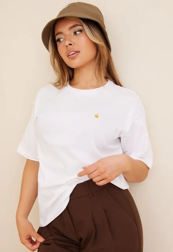 Carhartt WIP W' S/S Chase T-Shirt T-shirts White