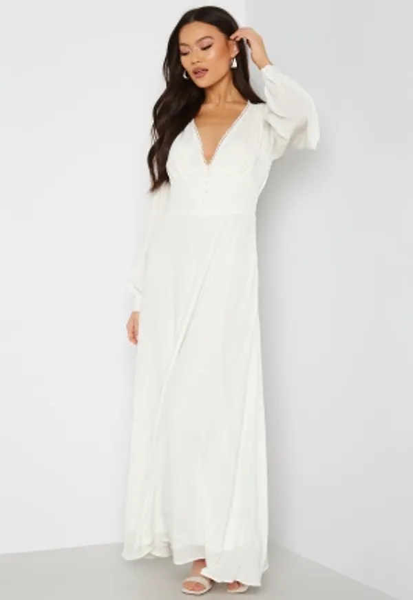 VILA Astrids Maxi Dress Cloud Dancer 34