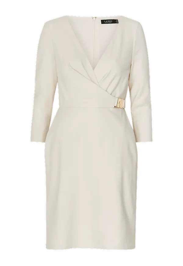 Lauren Ralph Lauren - Klänning Modern Ponte 340 Dress - Natur