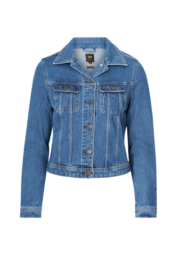 Lee - Jeansjacka Rider Jacket - Blå