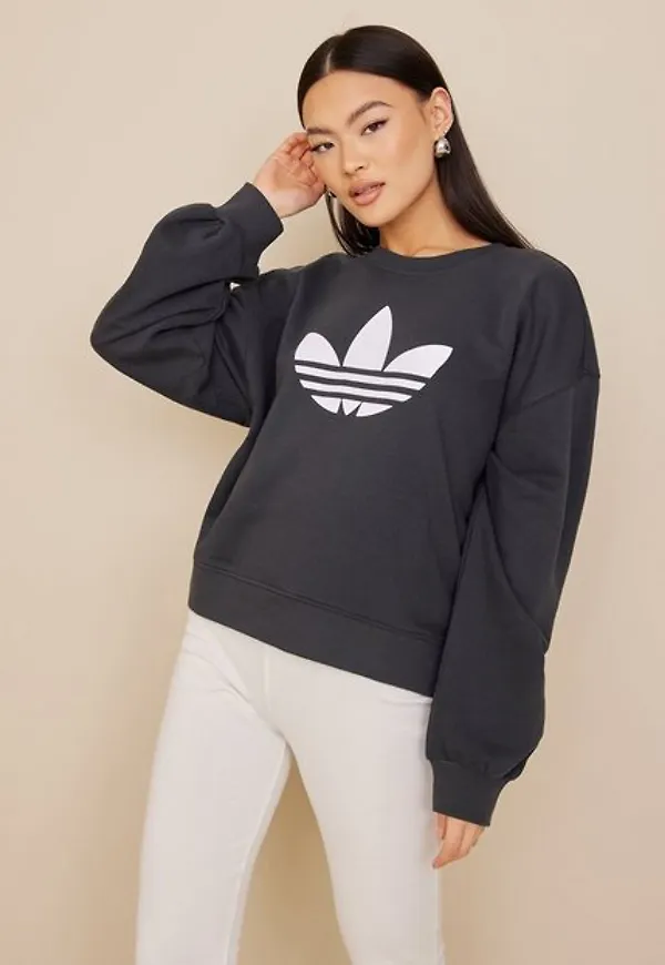 Adidas Originals Crew Sweatshirts Black