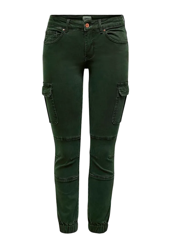 Only - Byxor onlMissouri Reg Ankle Cargo Pant Skinny - Grön