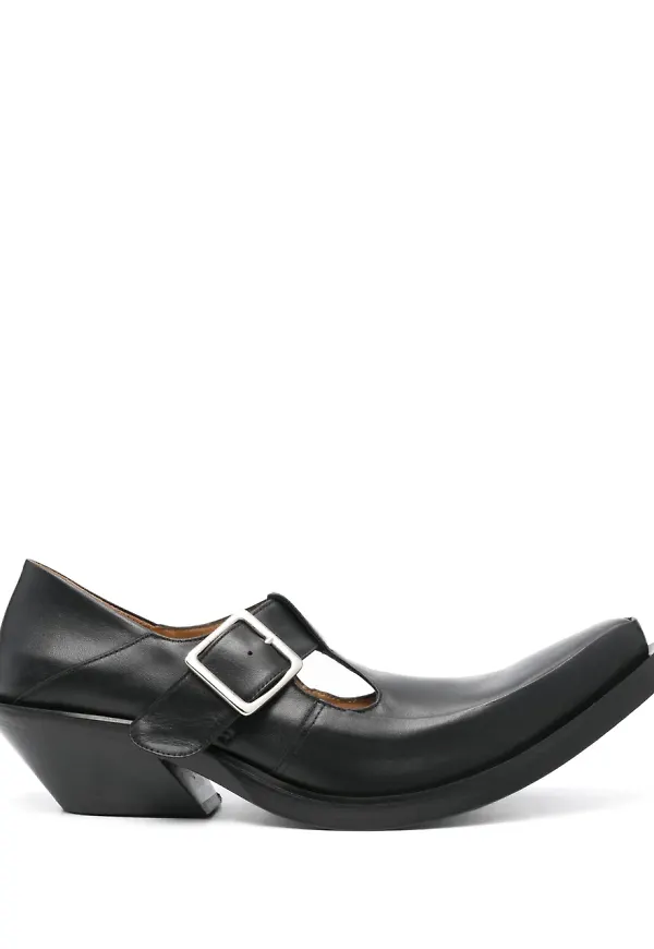 EGONlab. Spike loafers - Svart