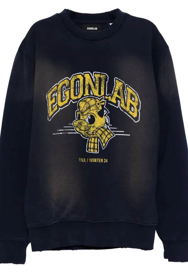 EGONlab. tröja med drake - Blå