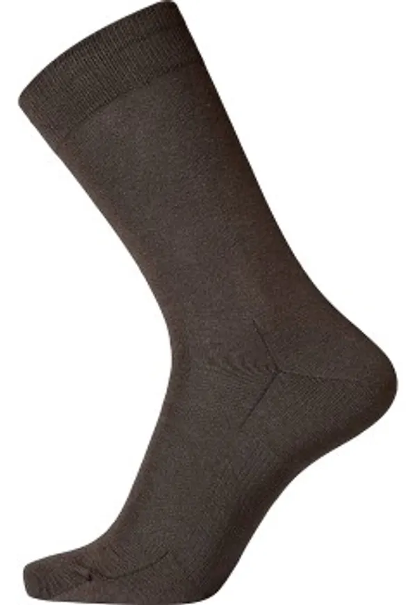 Egtved Strumpor Cotton Socks Mörkbrun Strl 45/48