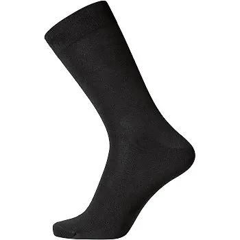 Egtved Strumpor Pure Cotton Socks Svart bomull Strl 40/45 Herr
