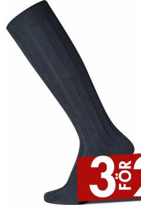 Egtved Strumpor Wool Kneehigh Sock Marin Strl 45/48 Herr