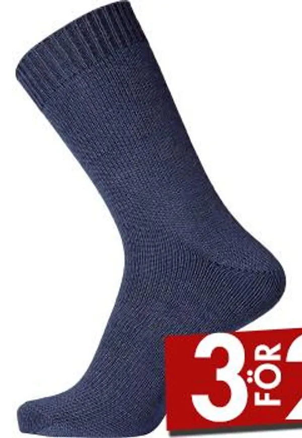 Egtved Strumpor Wool Work Sock Marin Strl 38/40