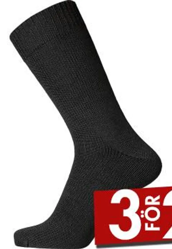 Egtved Strumpor Wool Work Sock Svart 44-46