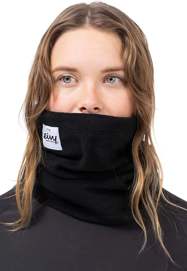 Eivy Women's Beanie Fleece Neckwarmer Black