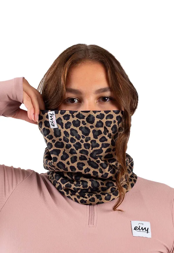 Eivy Women's Colder Neckwarmer Leopard