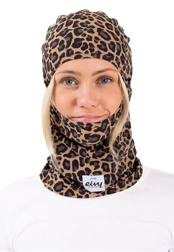 Eivy Women's Hinge Balaclava Leopard