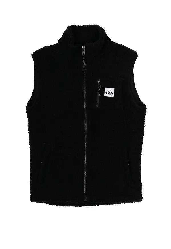 Eivy Women's Lumberjackie Sherpa Vest Black