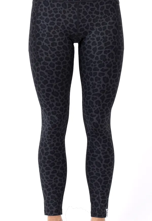 Eivy Women's Pocket Tights Black Leopard