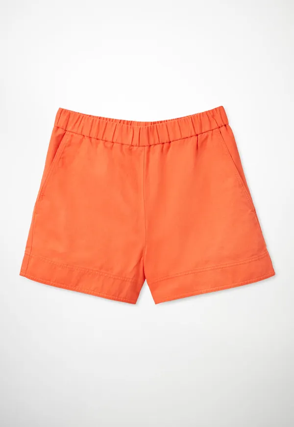 ELASTICATED TWILL SHORTS