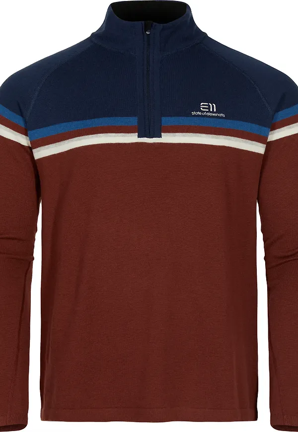Elevenate Men's Smart Merino Brandy