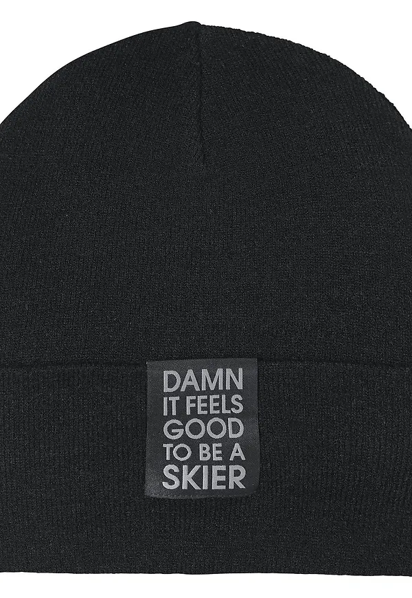 Elevenate Skier Beanie Black Solid