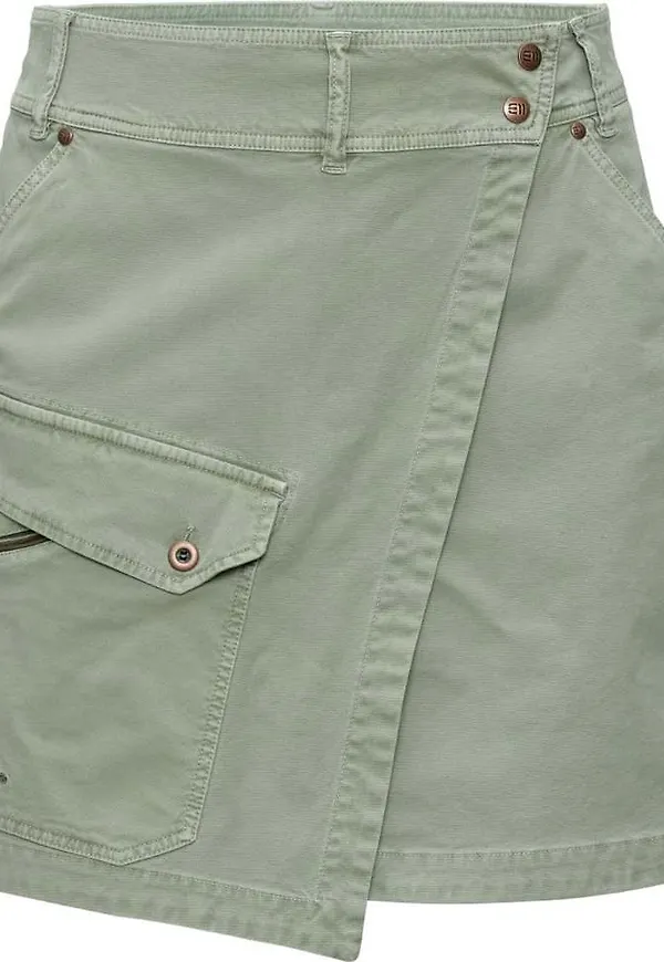 Elevenate Women's Cargo Skirt Sea Green