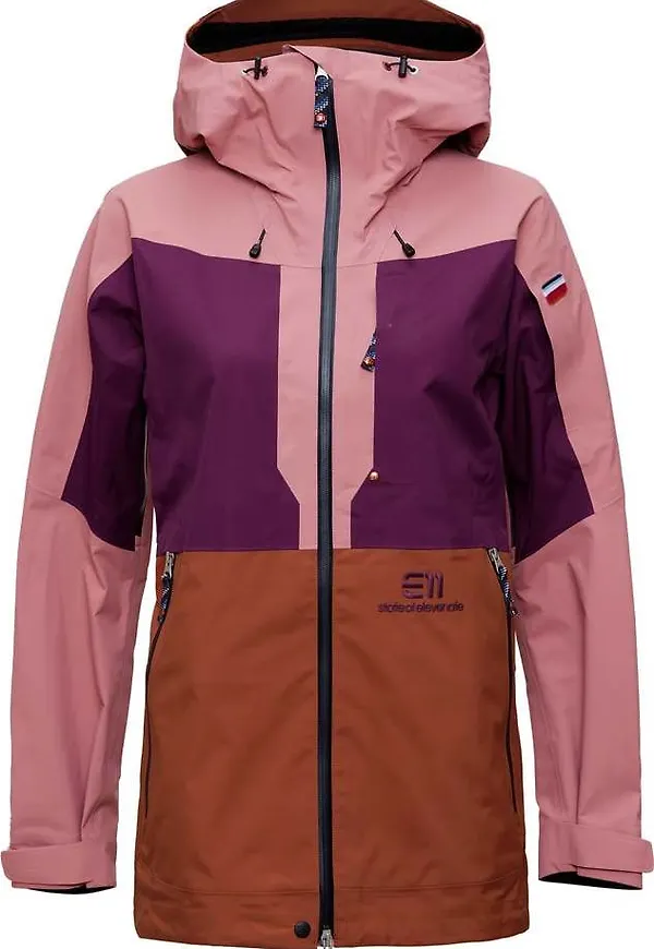 Elevenate Women's Pure 100 Jacket Aubergine