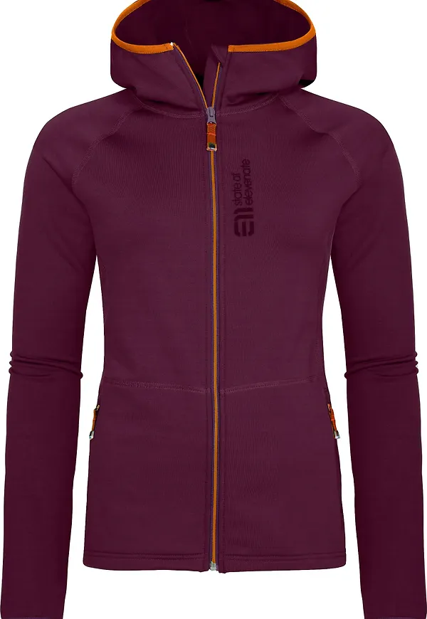 Elevenate Women's Skiers Hood Aubergine