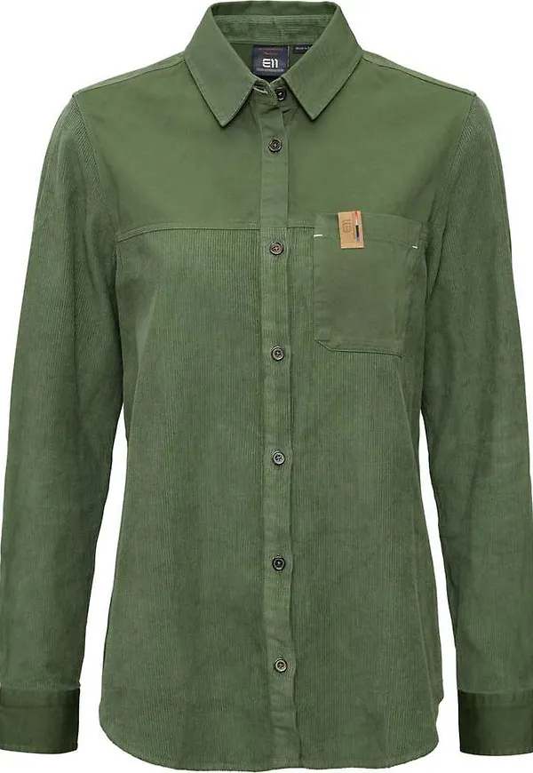 Elevenate Women's Verbier Shirt Bronze Green