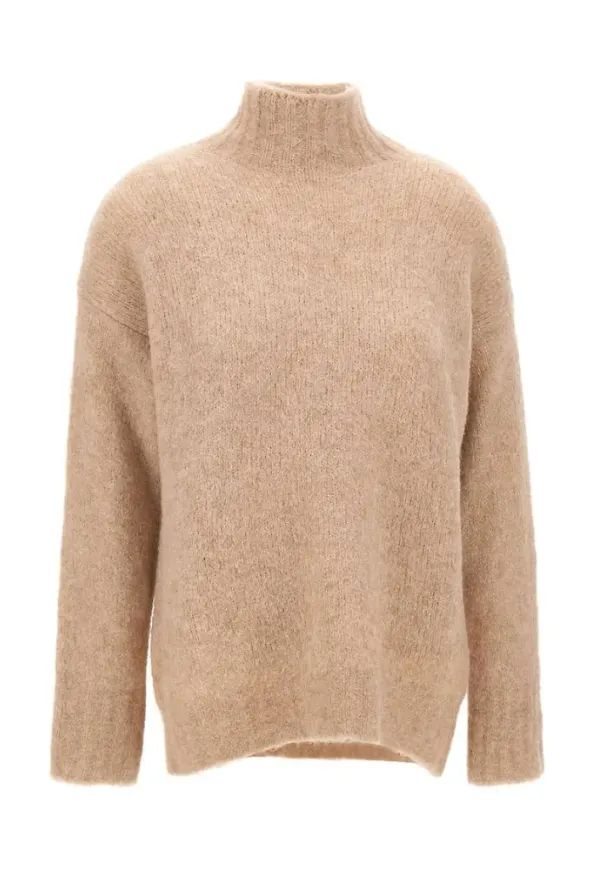 Eleventy Elva tröjor beige Brun, Dam