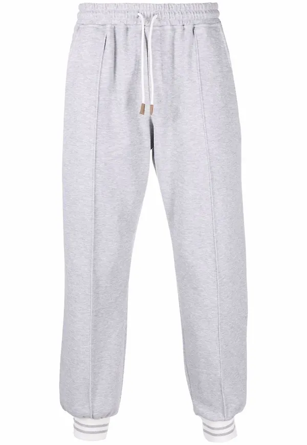 Eleventy raka sweatpants med dragsko - Grå