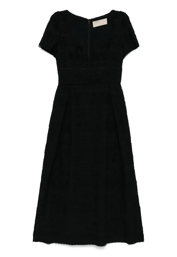 Elie Saab midiklänning - Svart
