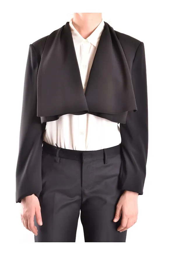 Elisabetta Franchi - Blazer - Svart - Dam - Storlek: Xl,M
