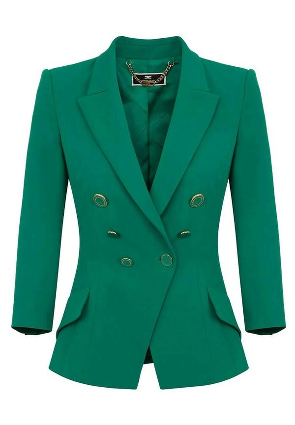 Elisabetta Franchi Blazers Grön, Dam