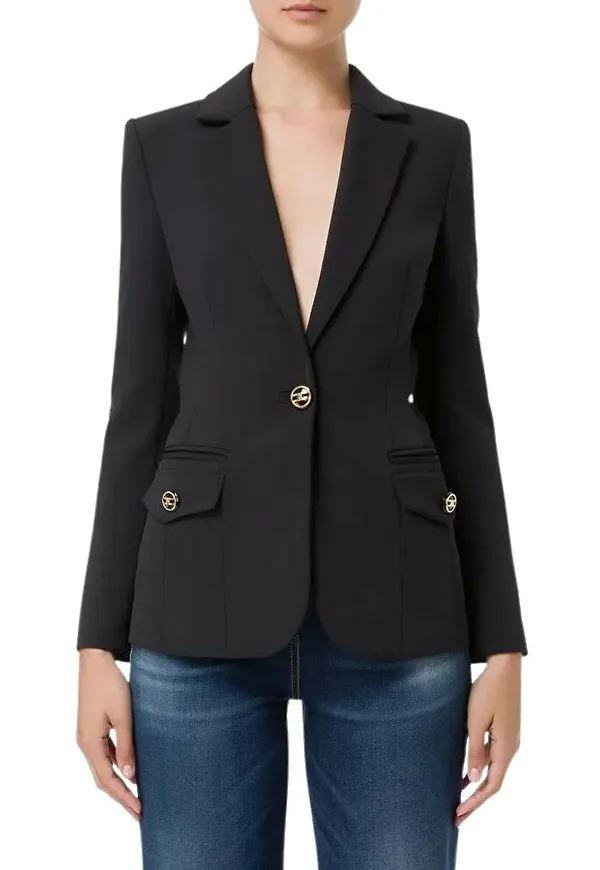 Elisabetta Franchi Blazers Svart, Dam