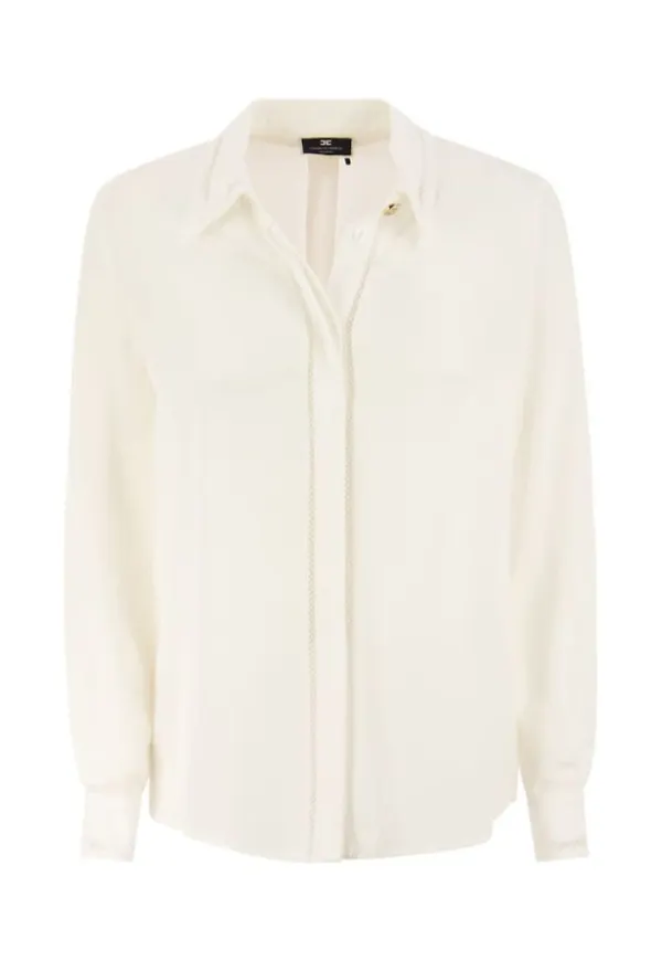 Elisabetta Franchi Blouses Beige, Dam