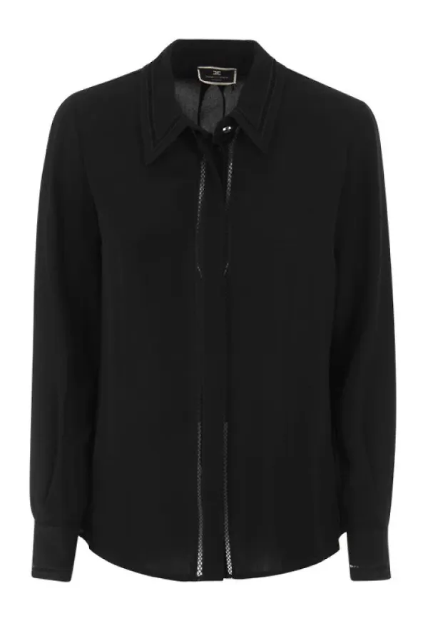 Elisabetta Franchi Blouses Svart, Dam