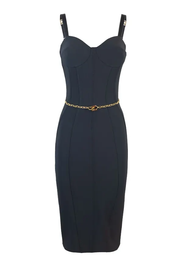 Elisabetta Franchi Dresses Svart, Dam