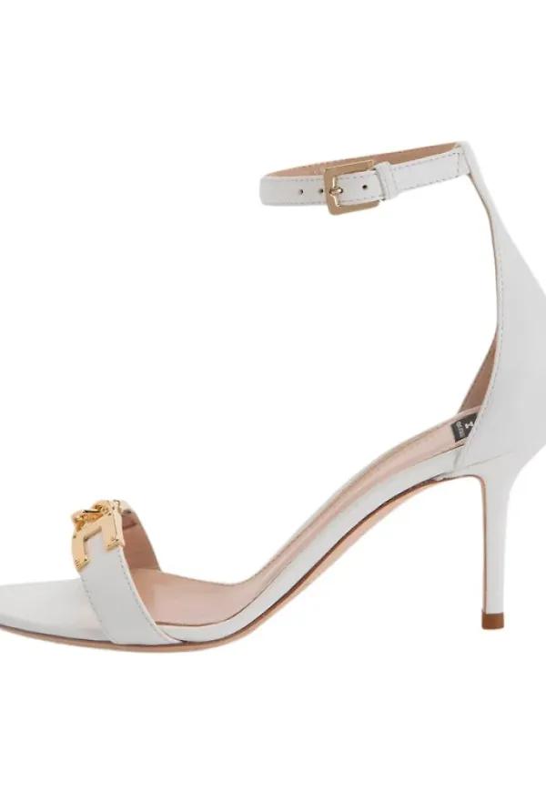 Elisabetta Franchi High Heel Sandals Vit, Dam